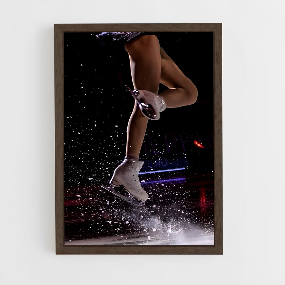Poster Skate Étoile – affiche Patinage artistique (vue 5)